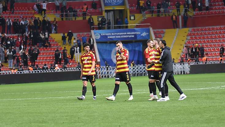 Kayserispor’un galibiyet serisi sona erdi